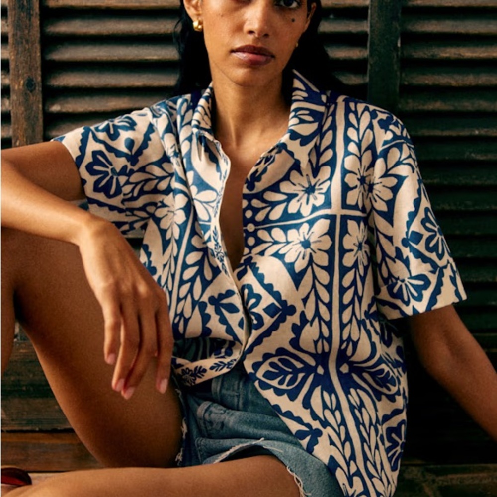 Sezane Livia shirt never worn